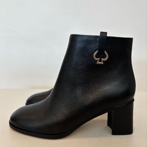 Kate Spade Black Ankle Manhattan Booties size 7